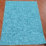 4pk Melange Placemat Aqua/Indigo