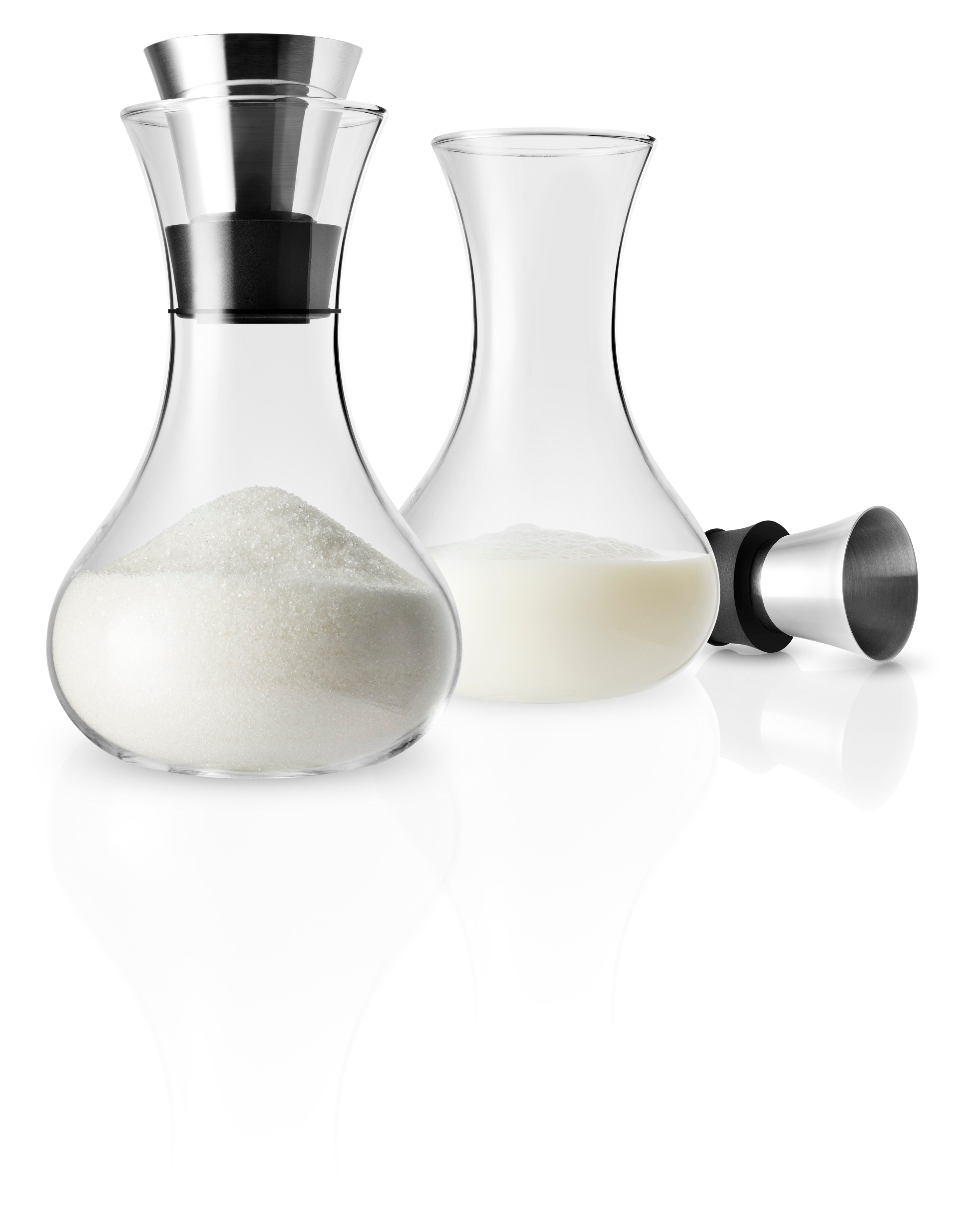 EVA SOLO SUGAR AND MILK SET IN GLASS