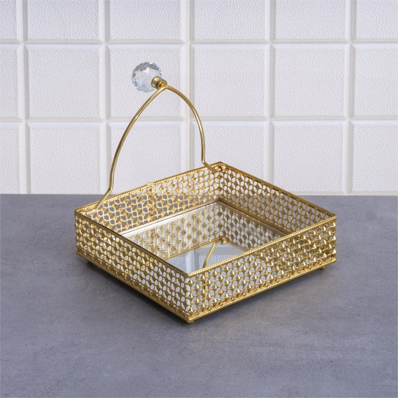 Napkin Holder with Crystal