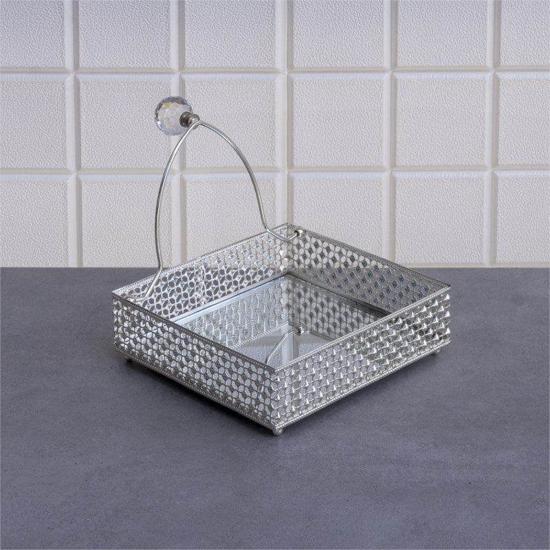 Napkin Holder with Crystal