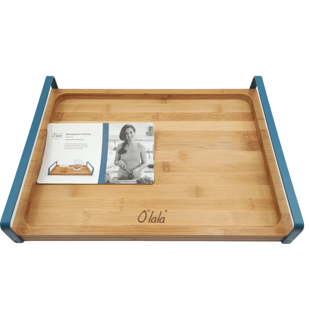 Boxed Style Wooden Serving Tray - Home And Trends