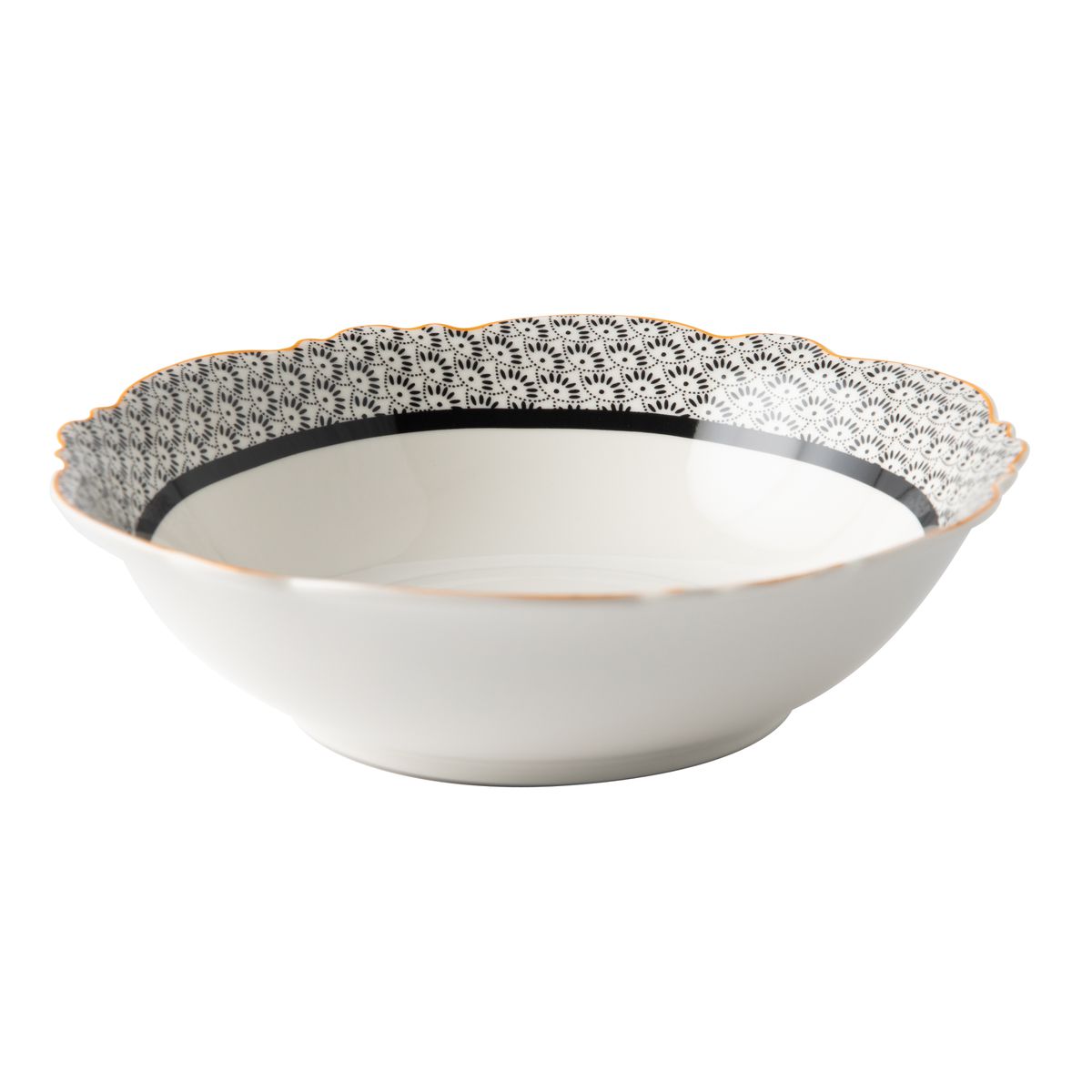 JC Midnight Bloom Salad Bowl